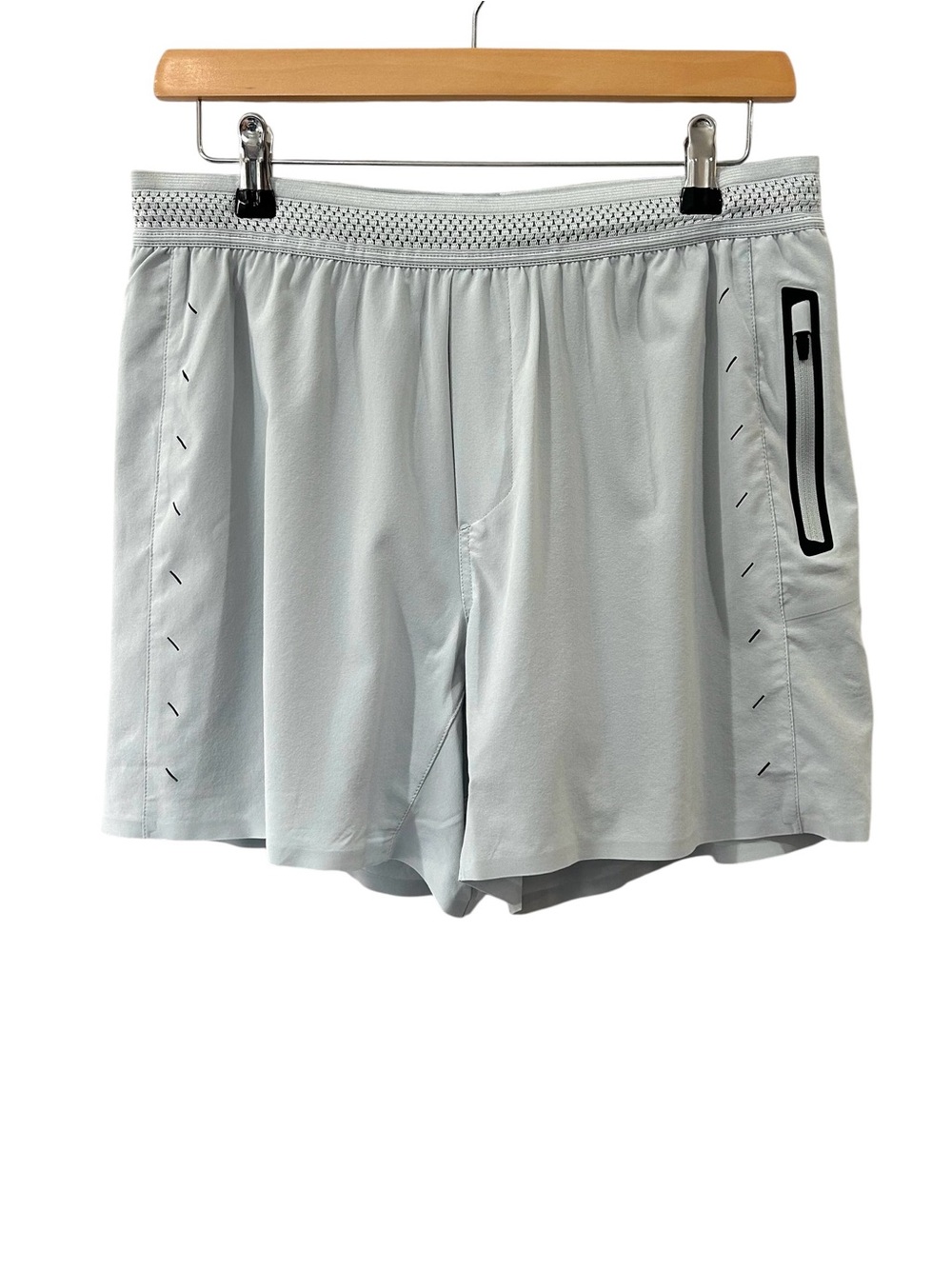 Ten Thousand men’s Session Short Lined M light grey 5” running gym NWT